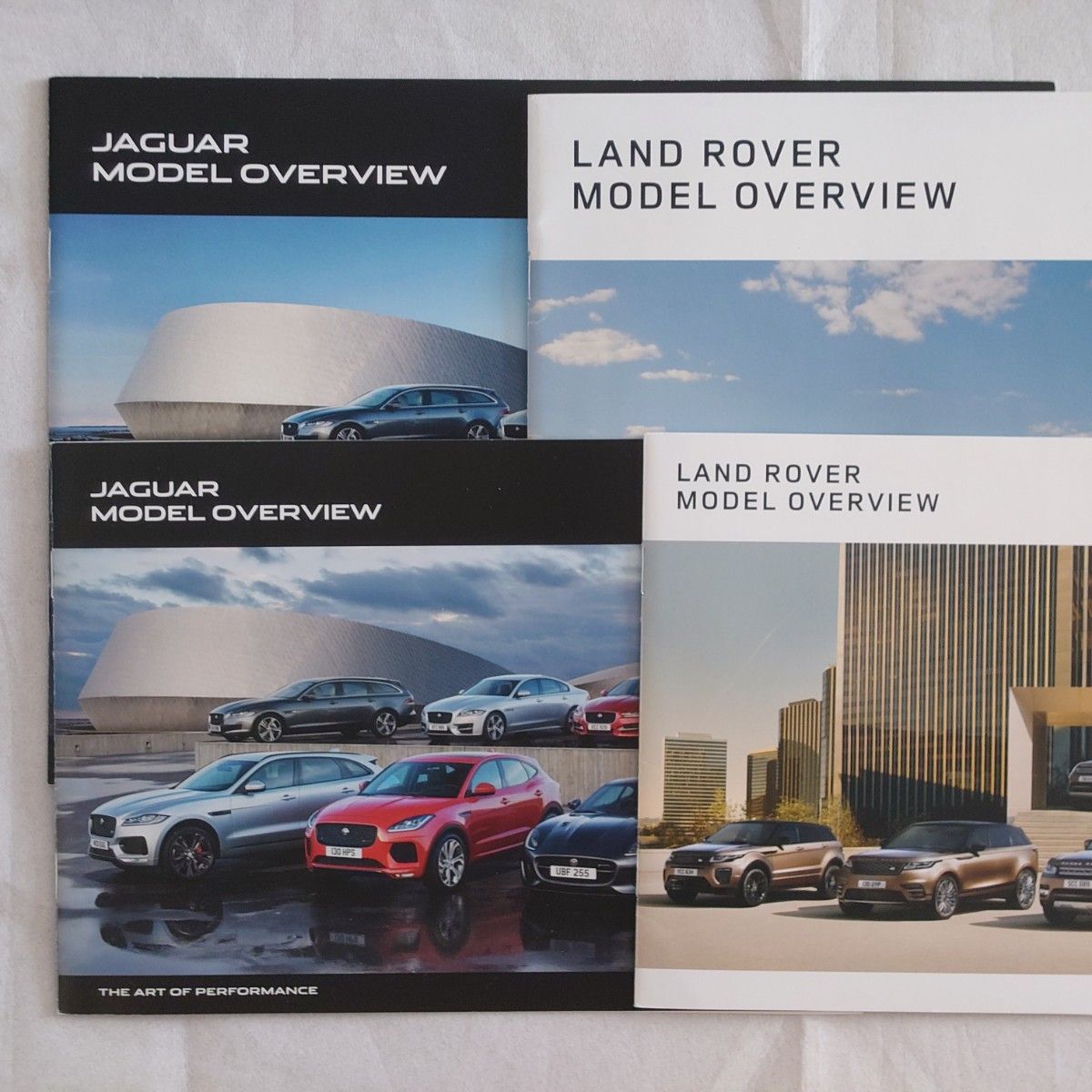 ジャガー / ランドローバー モデル オーバービュー 総合カタログ 4点セット