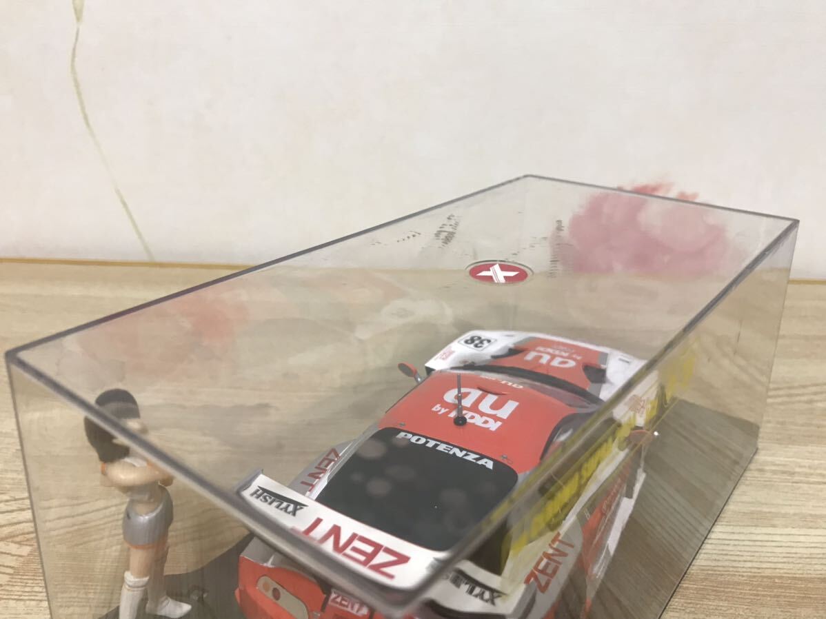 送料無料　1/32 QuattroX au セルモ スープラ レーシングカー スロットカー レースクイーン フィギュア SLOT CAR CERUMO SUPRA RACING CAR