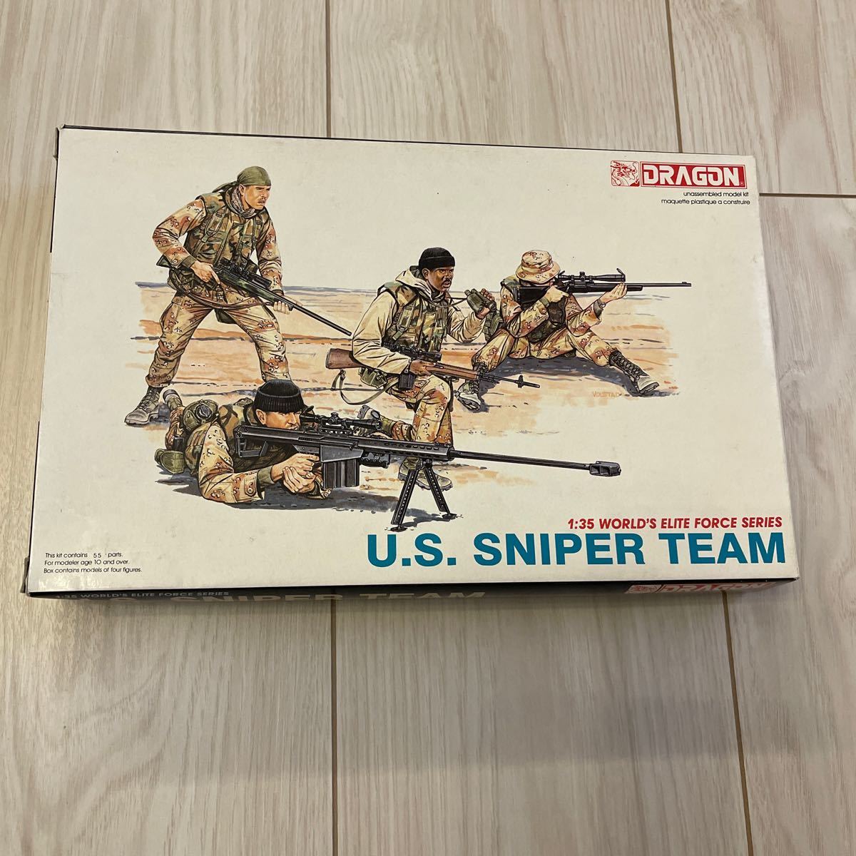 ドラゴン 1/35 アメリカ 現用 イラク アフガニスタン 狙撃部隊 スナイパー U.S. SNIPER TEAM 3016 M82 m14_画像1