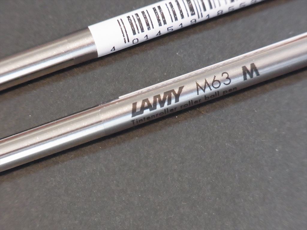  free shipping : new goods unused Lamy roller ball refill black M 2 pcs set M63M