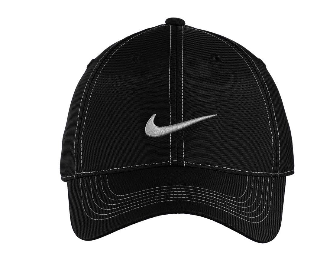 ナイキ Nike キャップ 帽子 333114 刺繍ロゴ 黒 速乾 スポーツ 紫外線対策 調節可 ヘリテージ86 NIKE SWOOSH FRONT CAP 新品の画像3