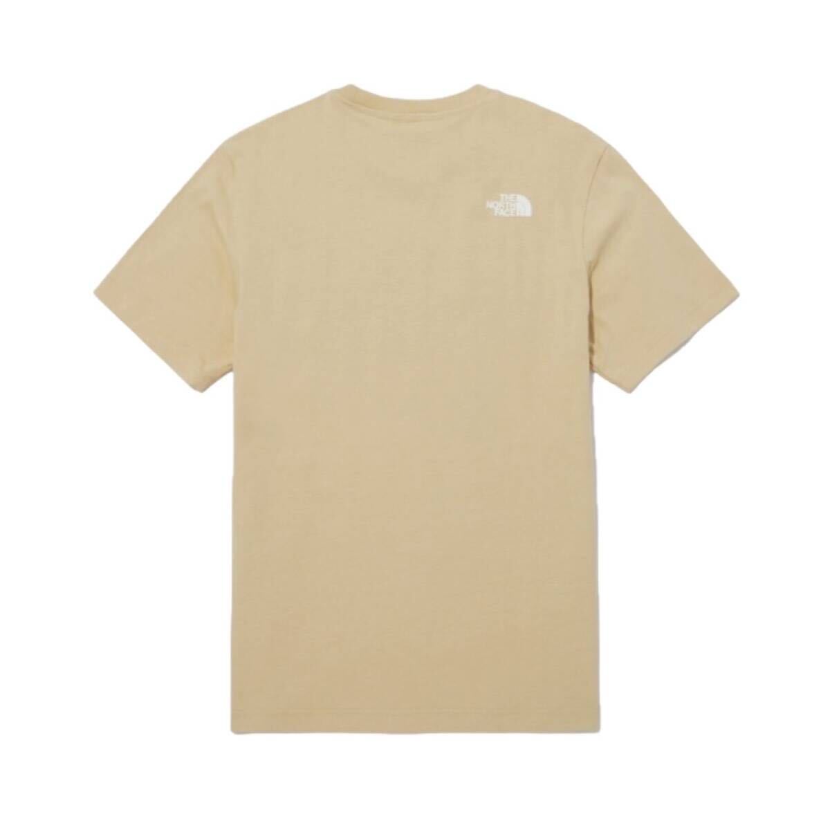 ザ ノースフェイス Tシャツ 半袖 カットソー コットン素材 クルーネック ライトベージュ Sサイズ THE NORTH FACE COTTON BASIC S/S TEEの画像6