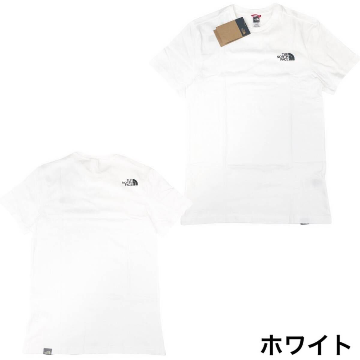 ザ ノースフェイス 半袖 Tシャツ シンプルドーム NF0A2TX5 ホワイト XLサイズ ユニセックス THE NORTH FACE S/S SIMPLE DOME TEE 新品の画像3