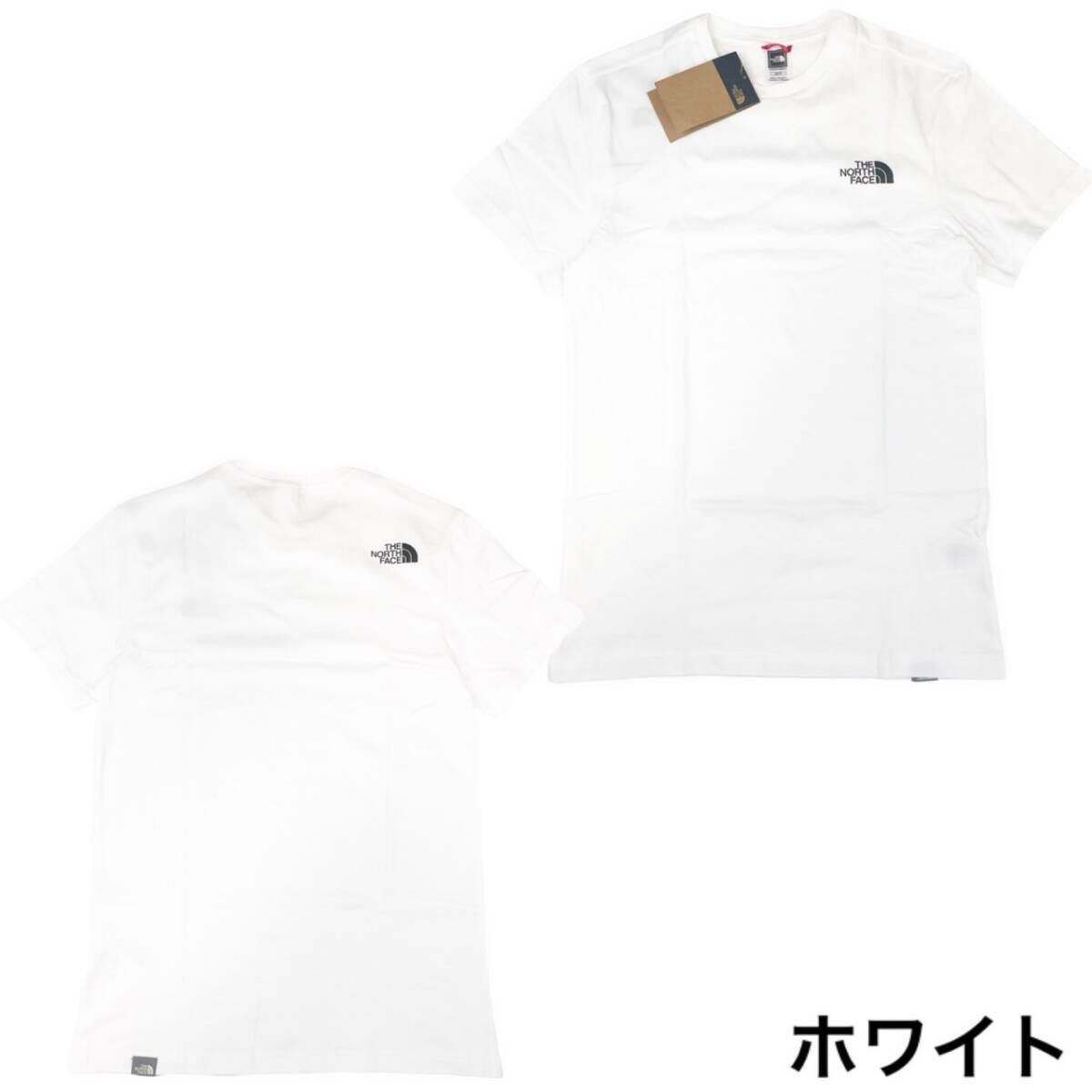 ザ ノースフェイス 半袖 Tシャツ シンプルドーム NF0A2TX5 ホワイト XLサイズ ユニセックス THE NORTH FACE S/S SIMPLE DOME TEE 新品_画像3