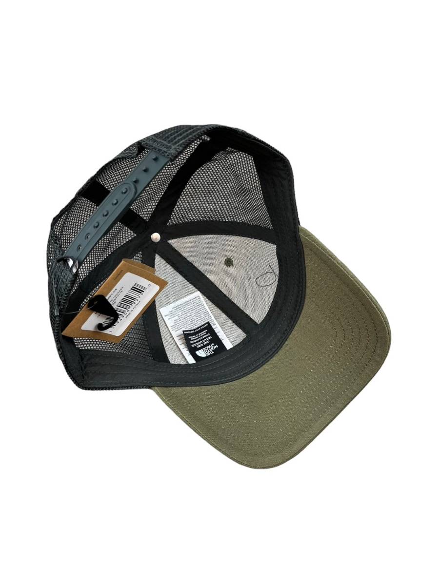 ノースフェイス 帽子 キャップ NF0A4VUA メッシュキャップ パッチロゴ オリーブグリーン THE NORTH FACE ULTIMATE TRUCKER 新品