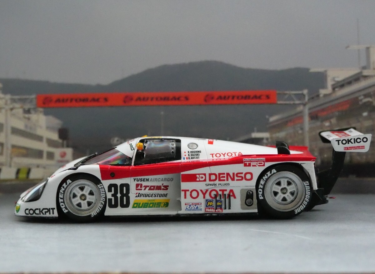  postage included Hasegawa DENSO Toyota 88C 1989ru* man 24H 1/24 assembly ending plastic model junk HASEGAWA DENSO TOYOTA LEMANS