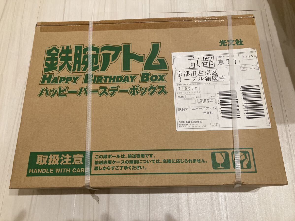 光文社　鉄腕アトム　ハッピーバースデーボックス　未開封品　手塚治虫　Happy Birthday Box_画像1