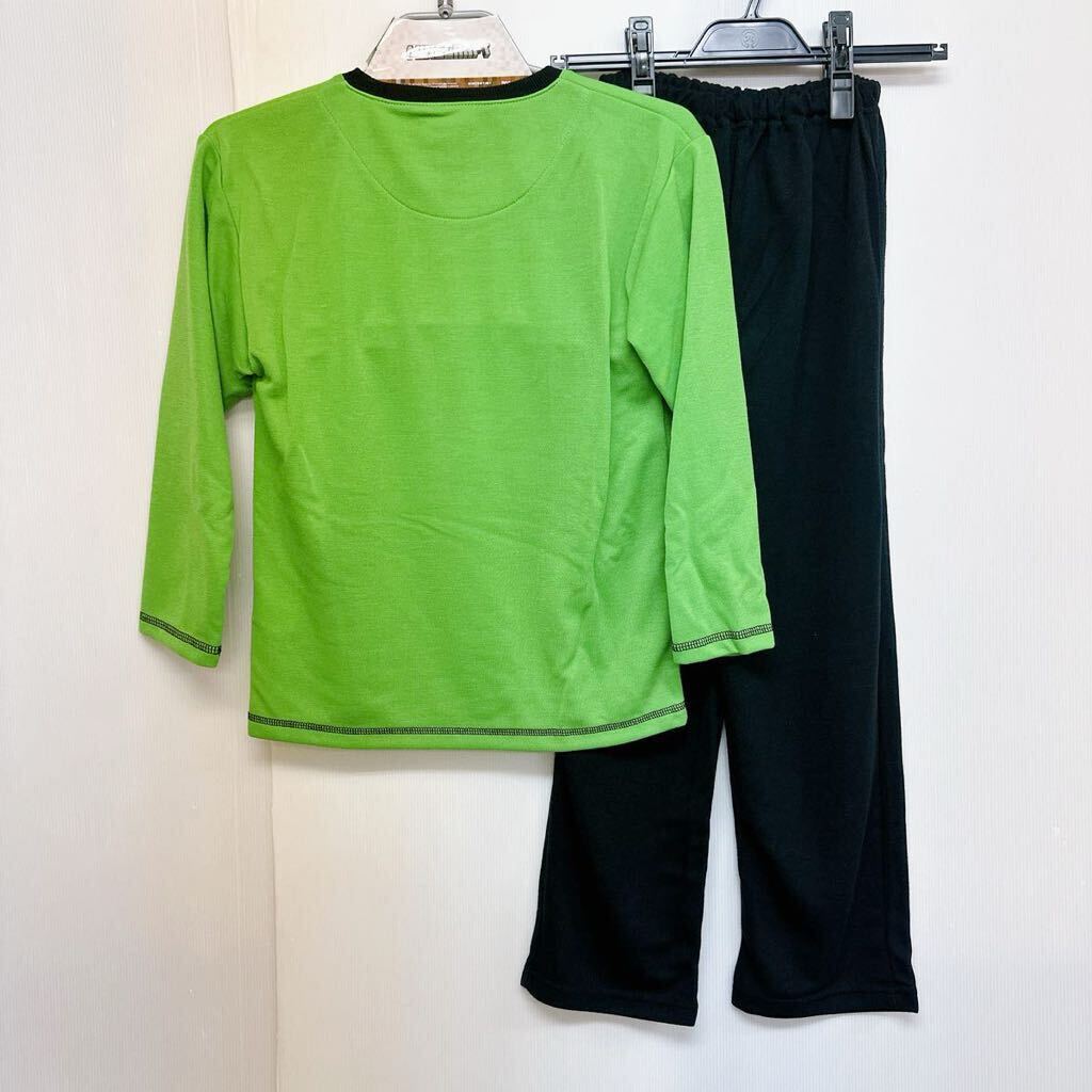  новый товар 62541 мой n craft 150cm зеленый чёрный брюки картон вязаный пижама boys длинный рукав пижама салон одежда мужчина . Kids Junior 