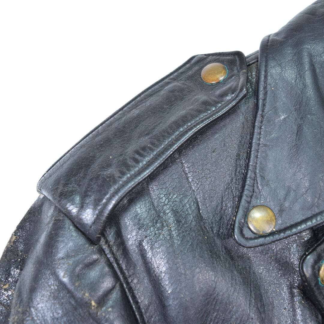 [ free shipping ]50s Hercules D pocket Horse Hyde Vintage double rider's jacket leather jacket HERCULES L corresponding @DB0011