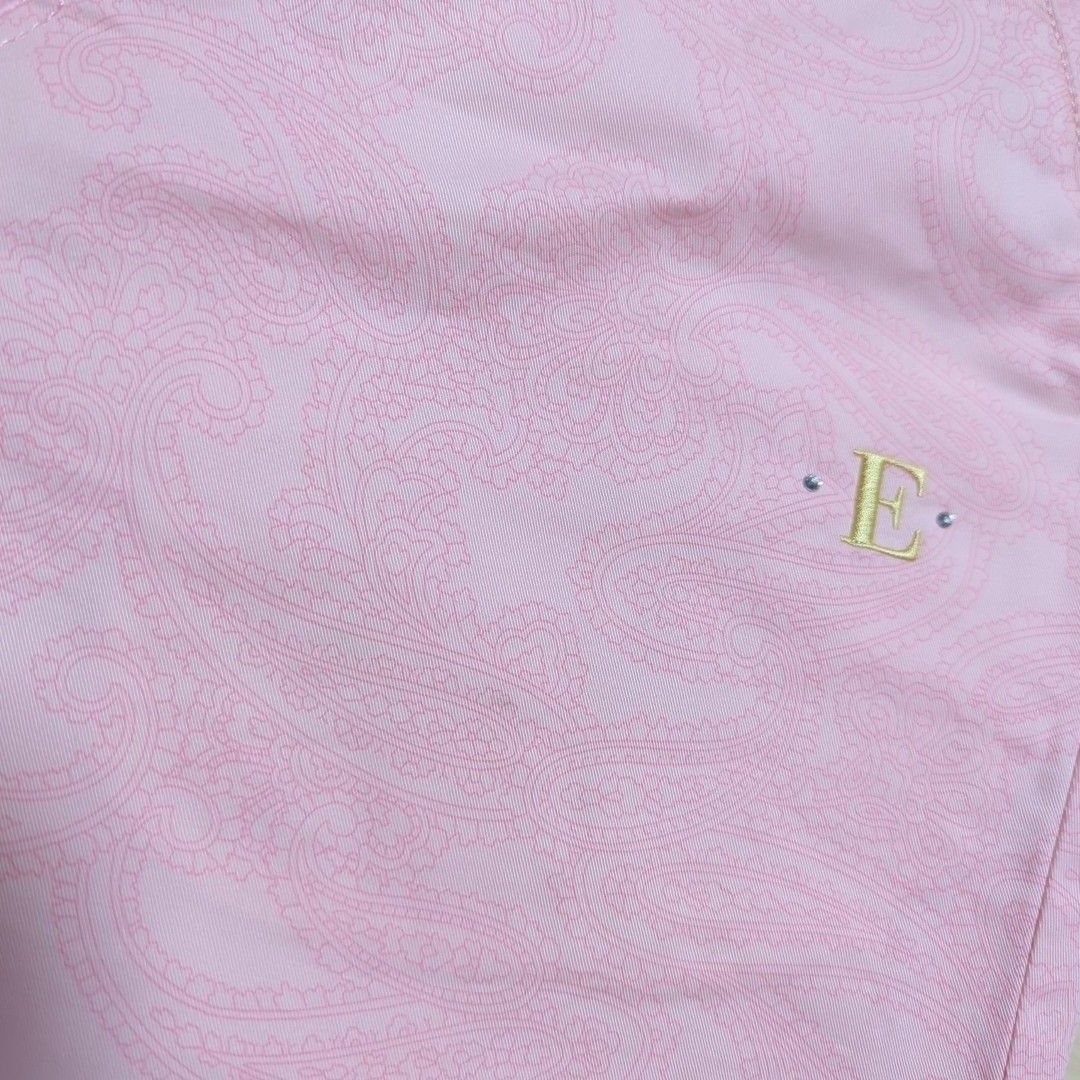 エピキュールゴルフ　レディース　ゴルフウェア　GOLF　 パンツ　七分丈　Dカン付　春色　ピンク　Ｍサイズ