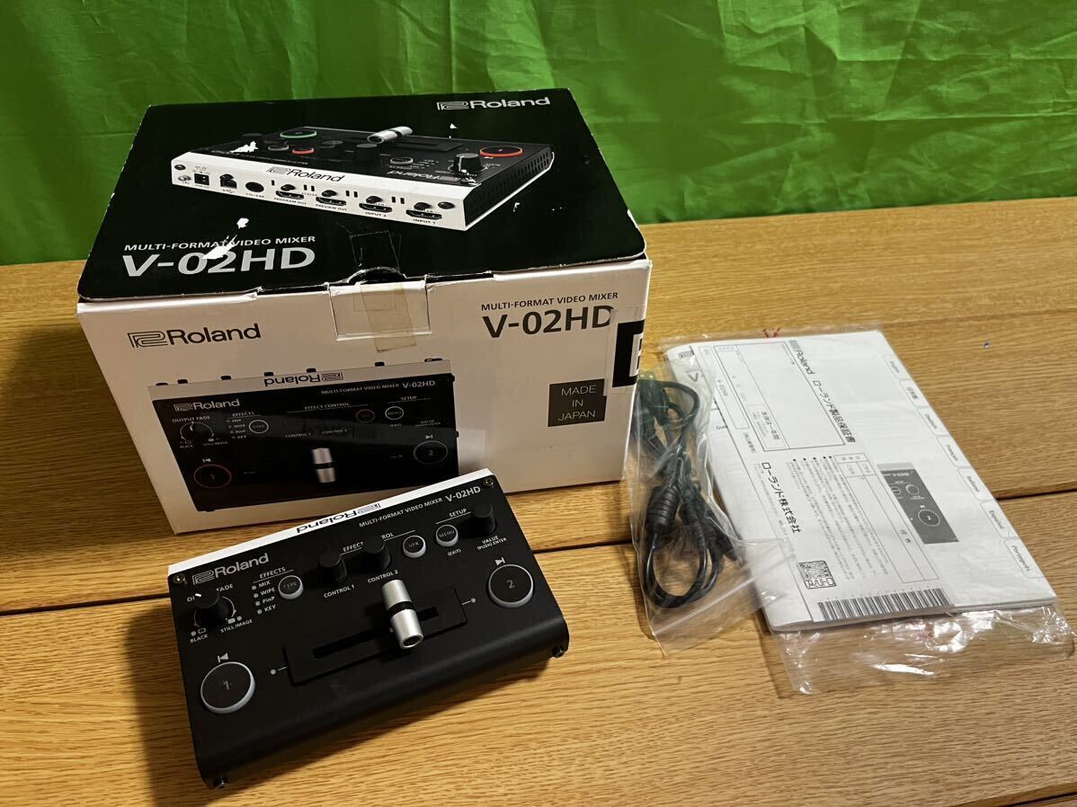 V-02HD Roland ビデオ ミキサー