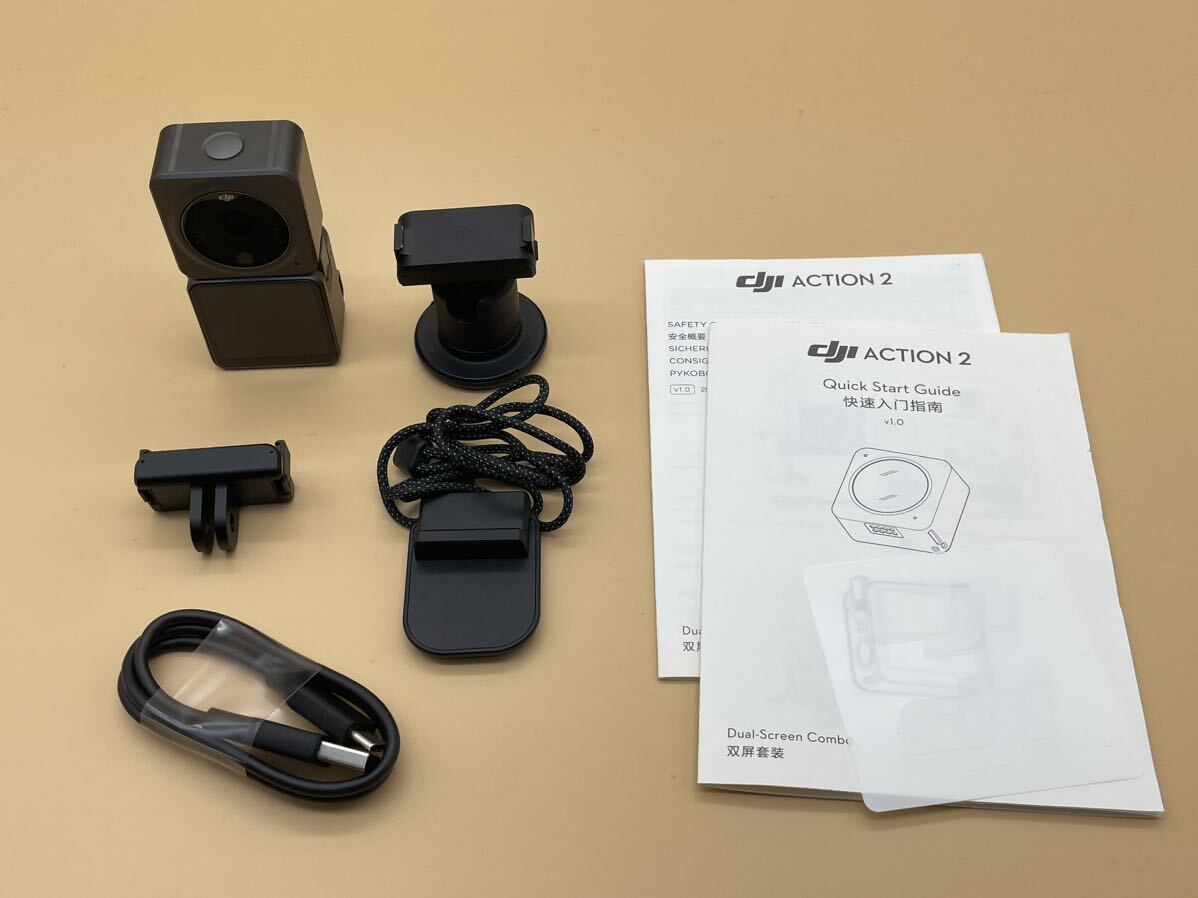 ★ 美品 DJI Action 2 Dual-Screen コンボ アクセサリ2点付属 ★の画像3