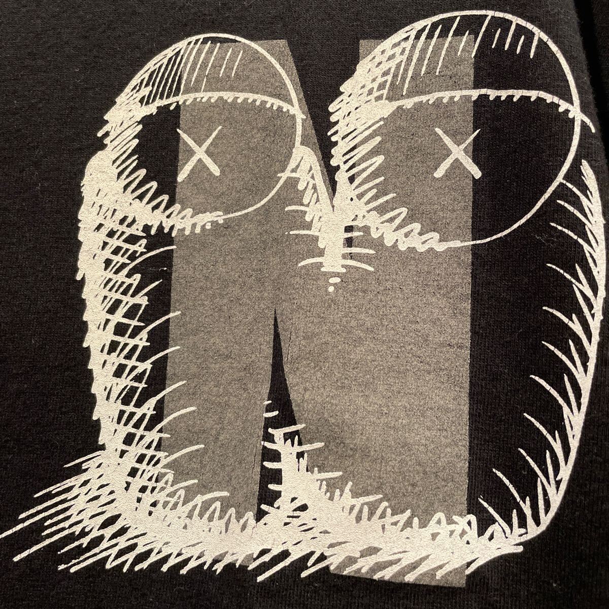 NEIGHBORHOOD × Originalfake Tシャツ KAWS ネイバーフッド カウズ WTAPS ダブルタップス 半袖 オリジナルフェイク 古着 コラボ 限定