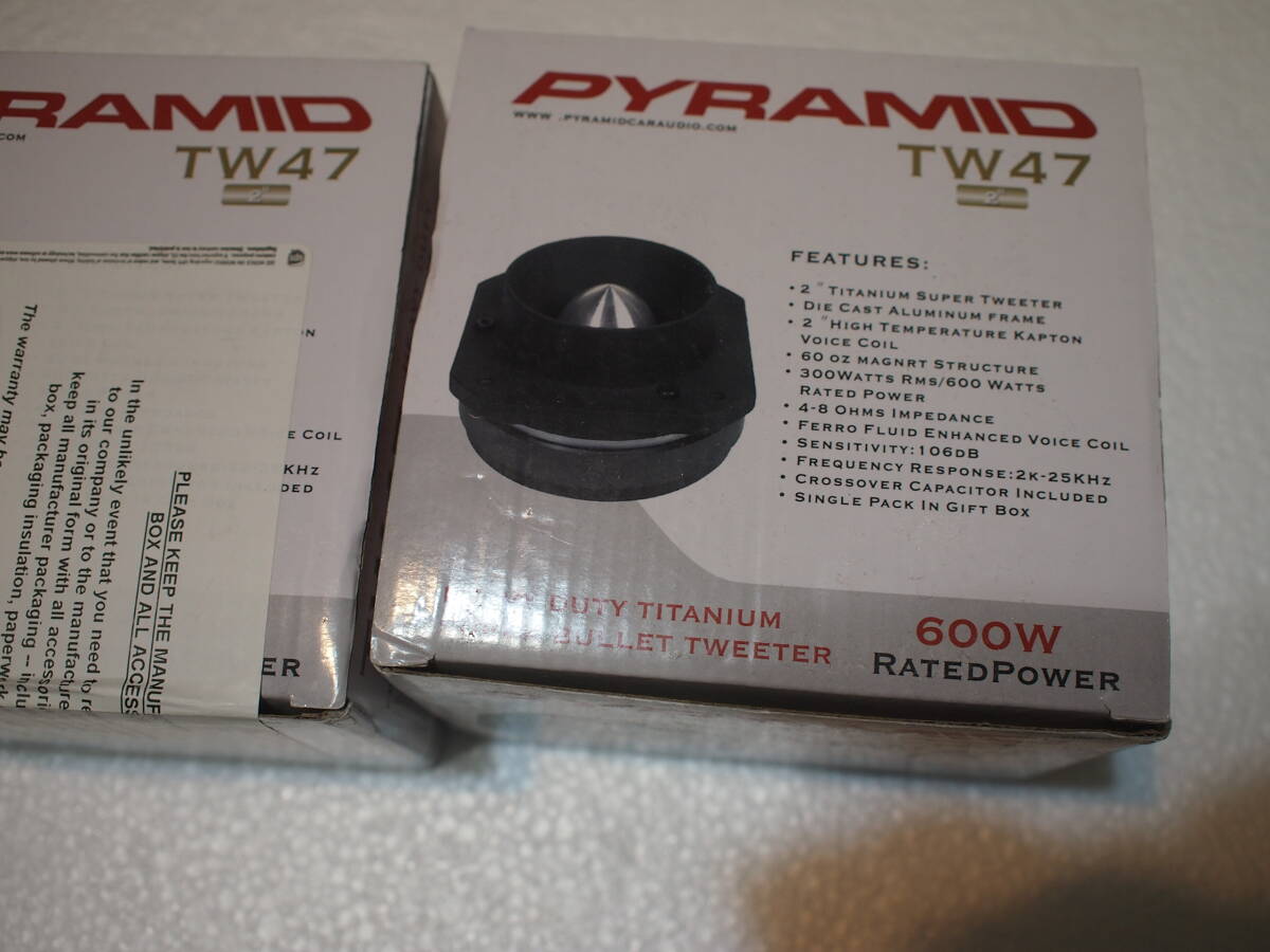 PYRAMID TW47 ツイーター(二台)