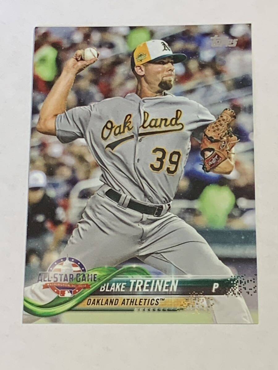 BLAKE TREINEN 2018 TOPPS UPDATE ALL STAR GAME #US146 DODGERS 即決の画像1