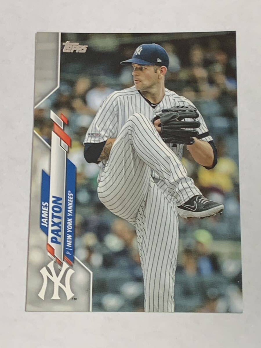 JAMES PAXTON 2020 TOPPS SERIES 1 #68 DODGERS 即決_画像1