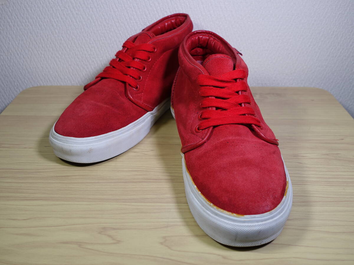 ◇ VANS バンズ Supreme シュプリーム レザー◇ 27.5cm US9.5 スニーカー_画像2