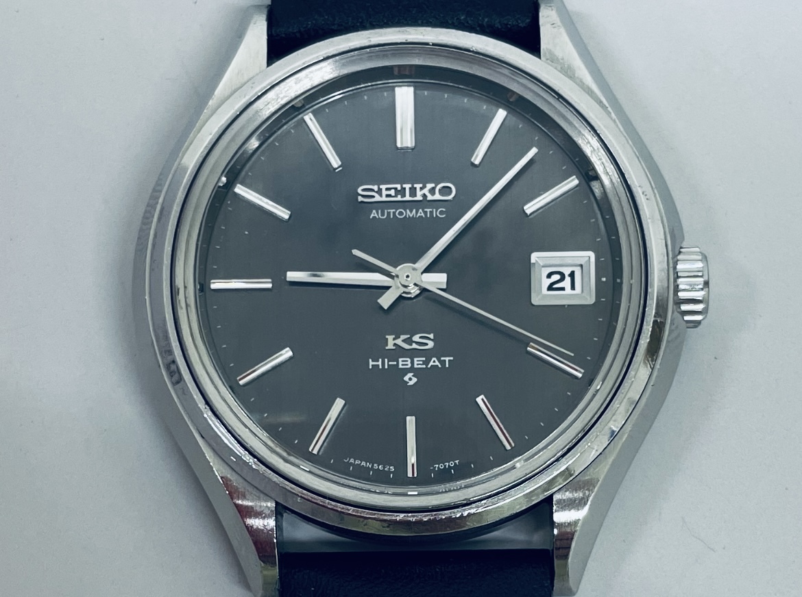 美品 SEIKO KS キングセイコー ハイビート 5625-7121 デイト 自動巻_画像1