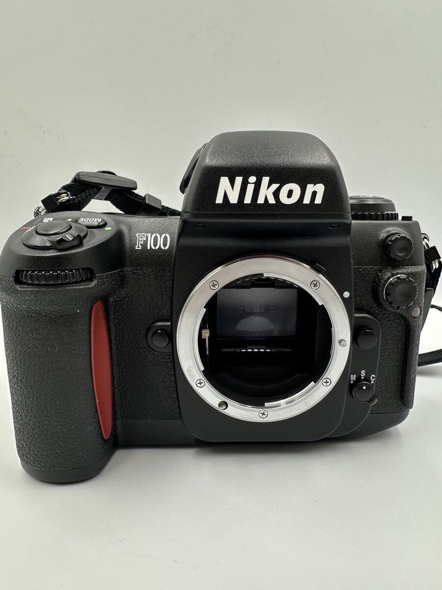 【通電可】Nikon ニコン F100 レンズTAMRON AF ASPHERICAL LD IF 28-300mm 1:35-6.3MACRO Nikon SPEEDLIGHT SB-11 Nikon SPEEDLIGHT SB-22s_画像2