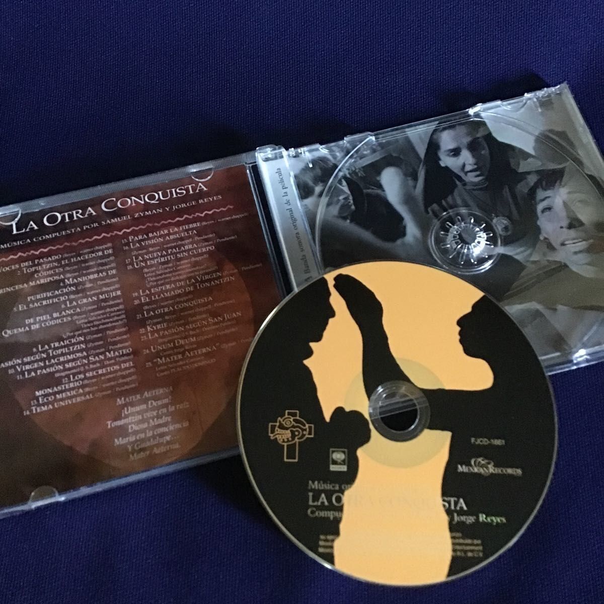 CD★ JORGE REYES／LA OTRA CONQUISTA プラシド・ドミンゴ 古代メキシコ マヤ文明 アステカ文明