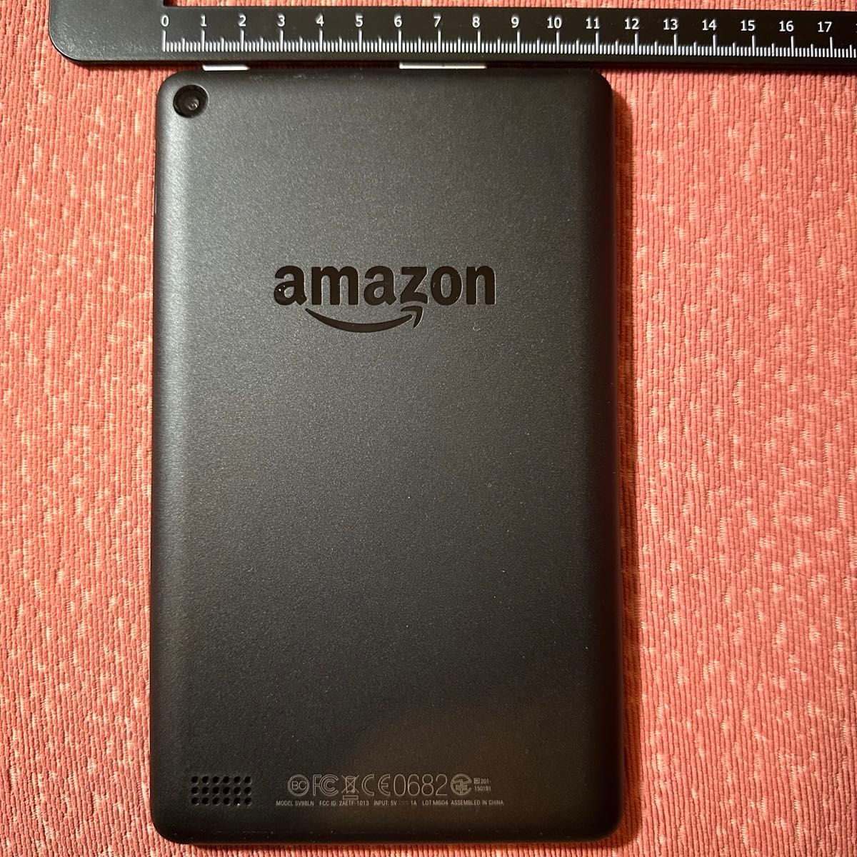 【ジャンク品】Amazon Fireタブレット ブラック カバー付き 