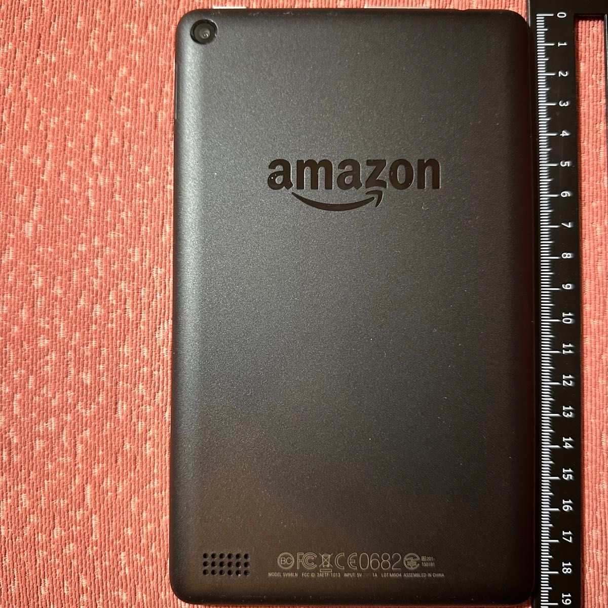 【ジャンク品】Amazon Fireタブレット ブラック カバー付き 