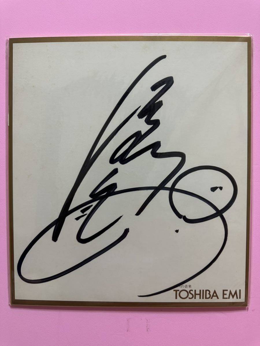  Nishimura Tomomi идол автограф карточка для автографов, стихов, пожеланий TOSHIBA EMI