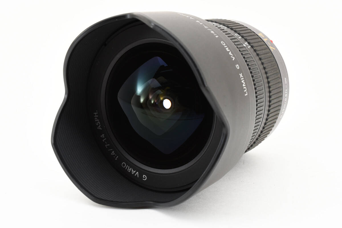 ★美品★ Panasonic パナソニック LIMIX G VARIO 7-14mm F4 ASPH. H-F007014 広角ズームレンズ #1195_画像2