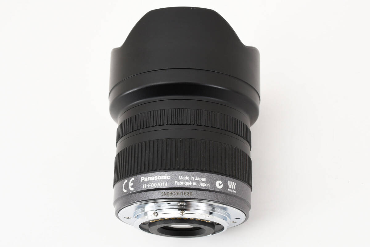 ★美品★ Panasonic パナソニック LIMIX G VARIO 7-14mm F4 ASPH. H-F007014 広角ズームレンズ #1195_画像9