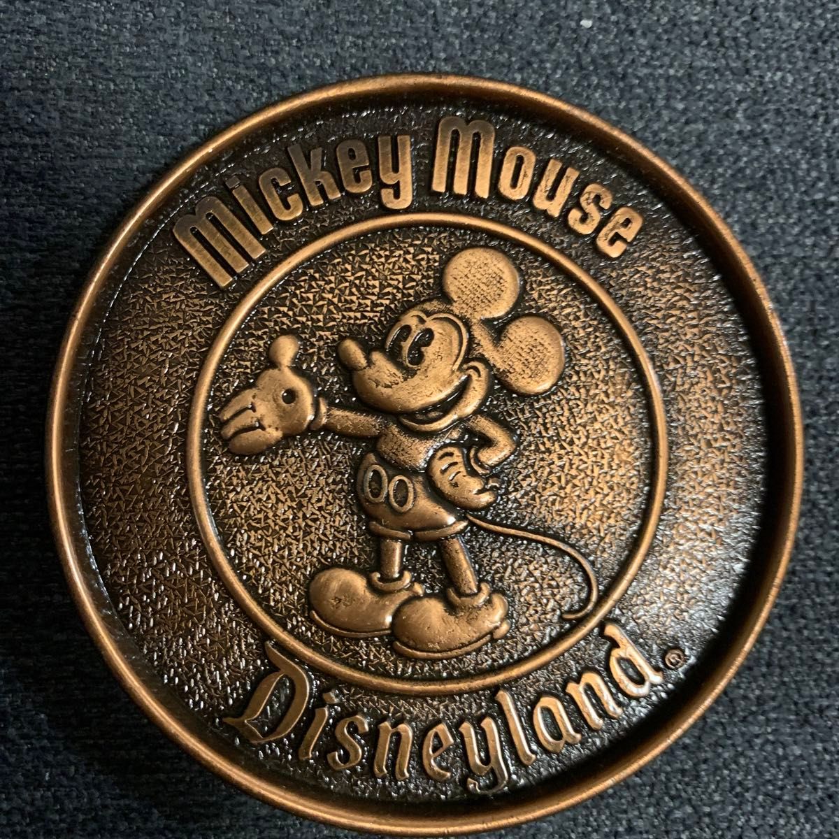 ミッキーマウス　コースター　2枚　メダル