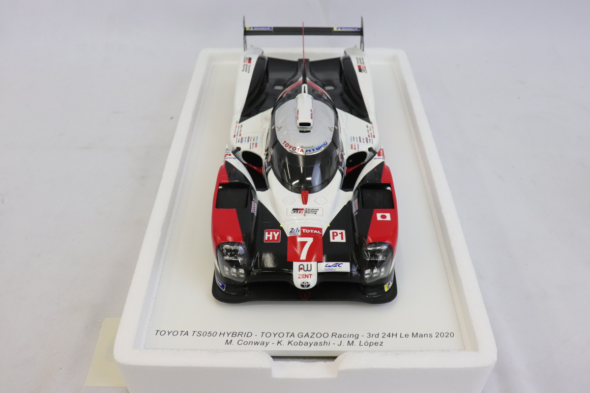 TOYOTA spark 1/18 TS050 #7 2020 015BRABG39_画像3