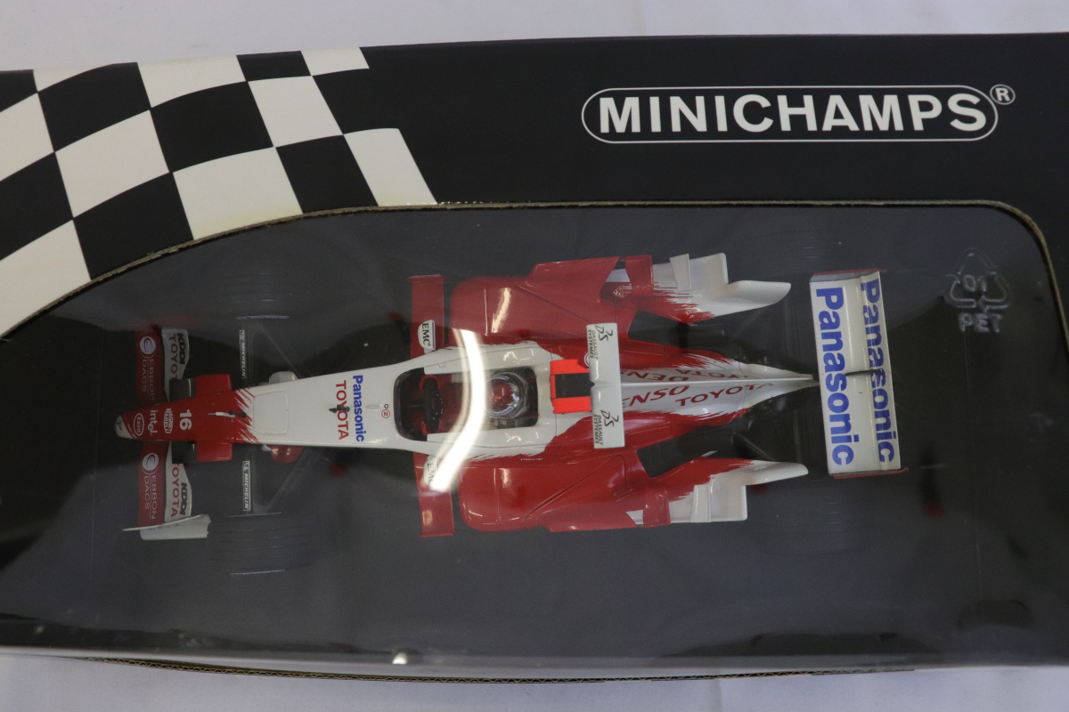 MINICHAMPS 1/18 Panasonic toyota Racting TF105 004BRABG56_画像5