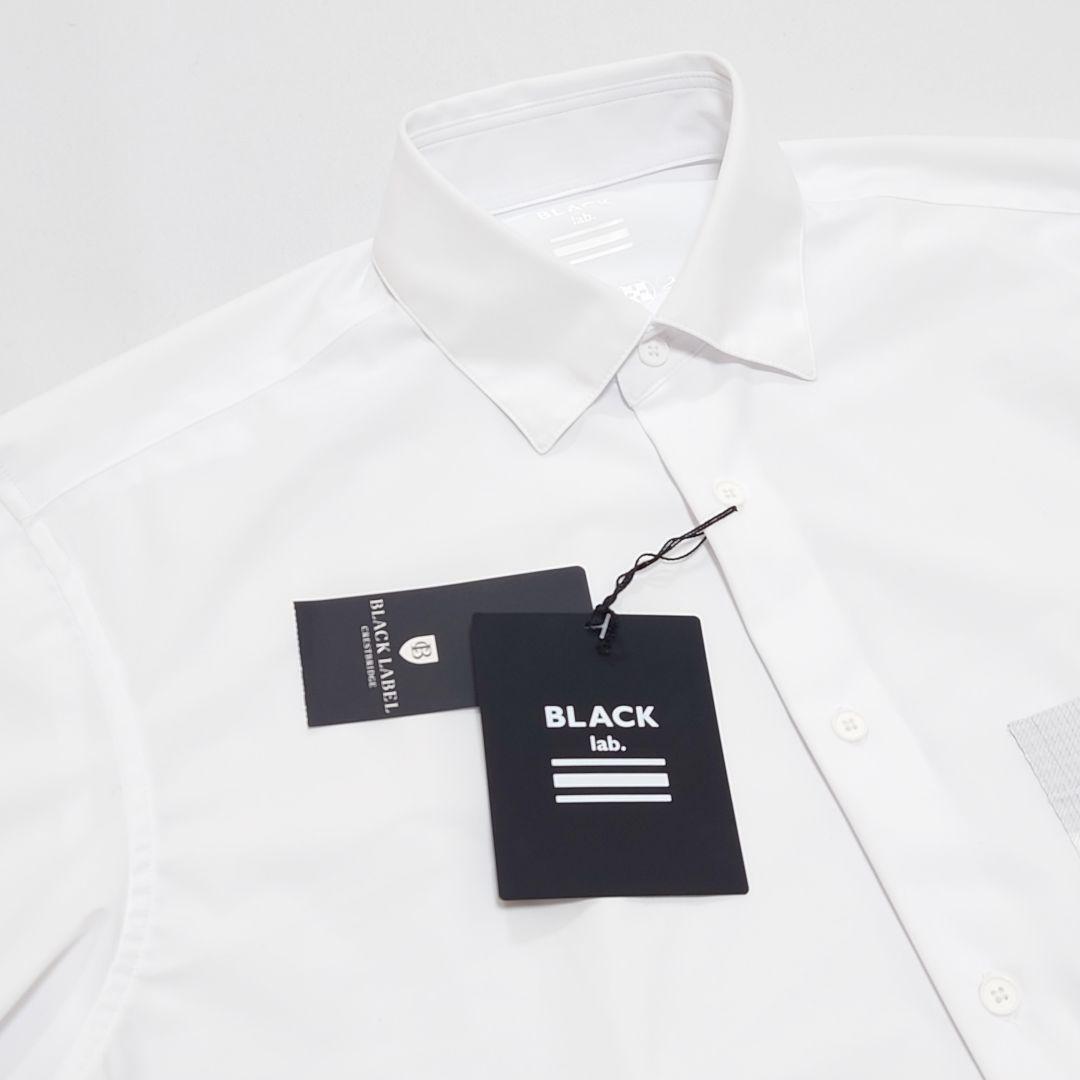 【新品タグ付き】ブラックレーベルクレストブリッジ ポケットチェック半袖シャツ S_画像4