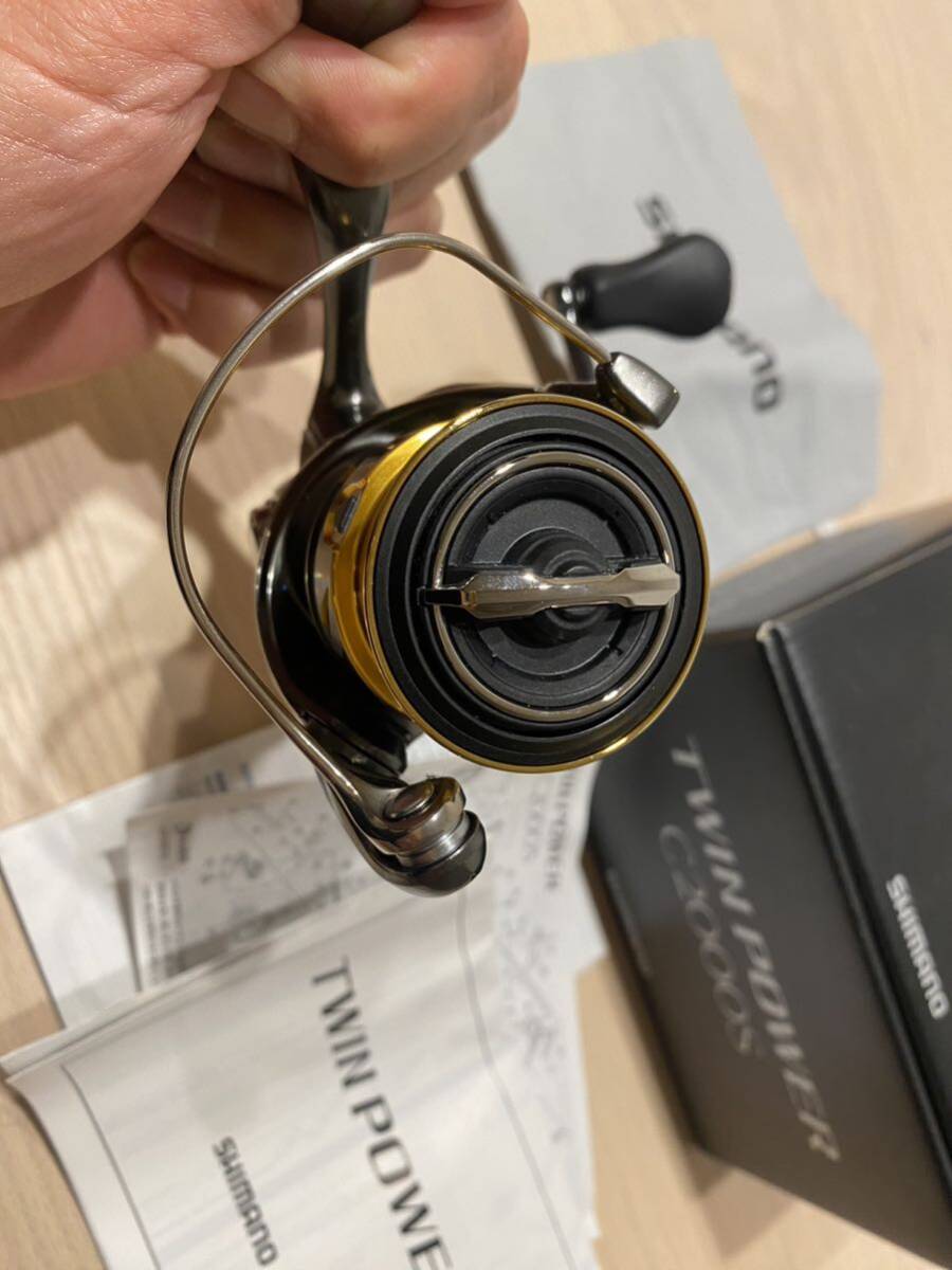 SHIMANO 20ツインパワー　c2000s 美品　シマノ_画像7