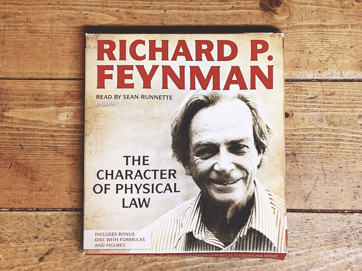 英語朗読CD全集!! 物理法則はいかにして発見されたか R.P.ファインマン CD全5枚揃 検:ファインマン物理学 光学 熱力学 統計力学 相対性理論