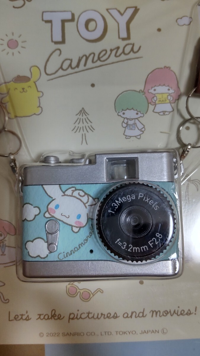 新品 サンリオキャラクターズ シナモロール トイデジタルカメラ 写真&動画_画像3