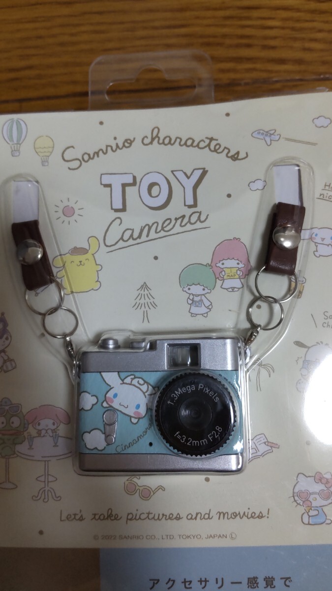 新品 サンリオキャラクターズ シナモロール トイデジタルカメラ 写真&動画_画像2