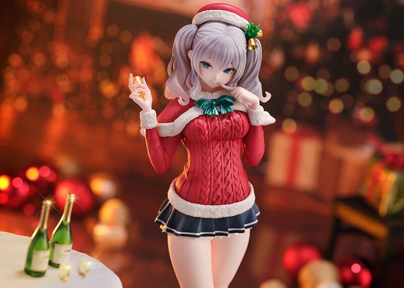 新品未開封 鹿島【Xmas】mode 艦隊これくしょん -艦これ- 1/7スケールフィギュア AMAKUNI ホビージャパン通販限定 通常版_画像9