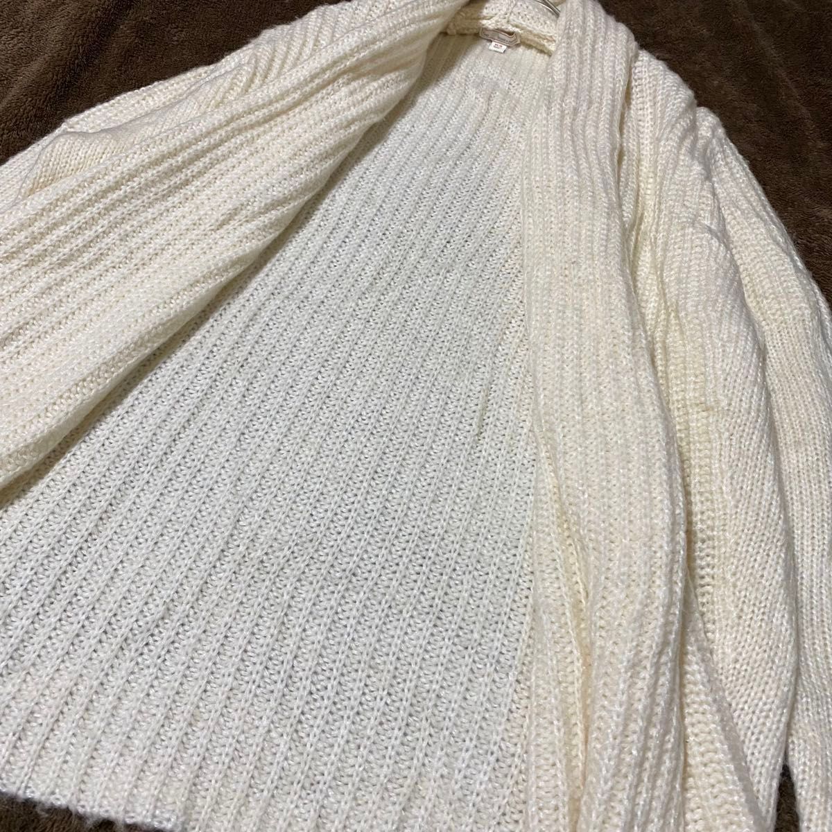 GAP ざっくり編み ニット ロングカーディガン レディース アウター コート 羽織り ゆったり