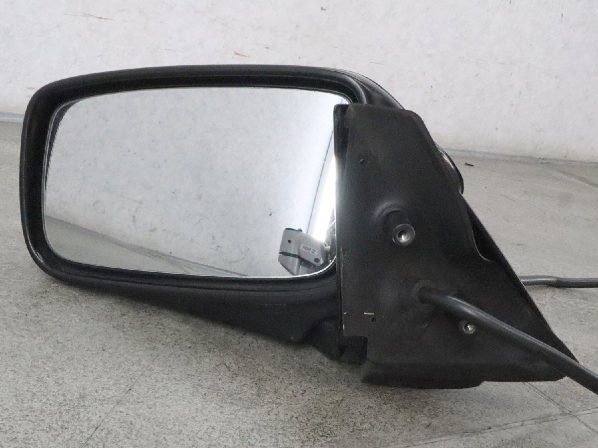 VOLVO Volvo 240 AB230W left side mirror ( right steering wheel car passenger's seat door mirror ) * electric heater attachment paint less black operation has been confirmed 