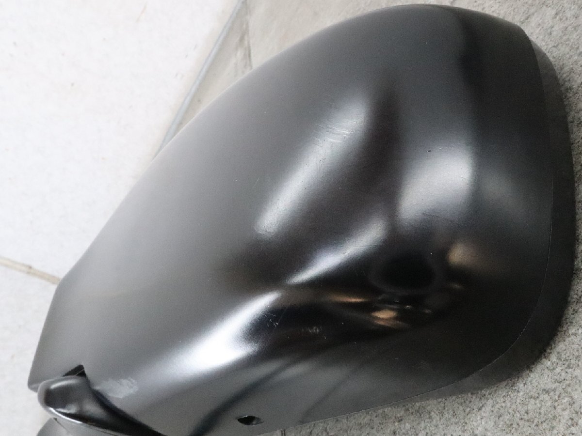 VOLVO Volvo 240 AB230W left side mirror ( right steering wheel car passenger's seat door mirror ) * electric heater attachment paint less black operation has been confirmed 