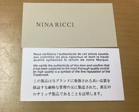 NINA RICCI(ニナ・リッチ) バッグ_画像10