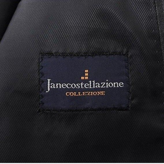 新品 未使用　ジャンコステラッツォーネ  ウール混 ストライプ スーツ メンズ Janecostellazione セットアップ