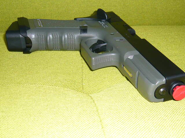 [ used beautiful goods ] Tokyo Marui g lock G17 custom fo ridge * green * indoor use .*. seat . shooter gas bro