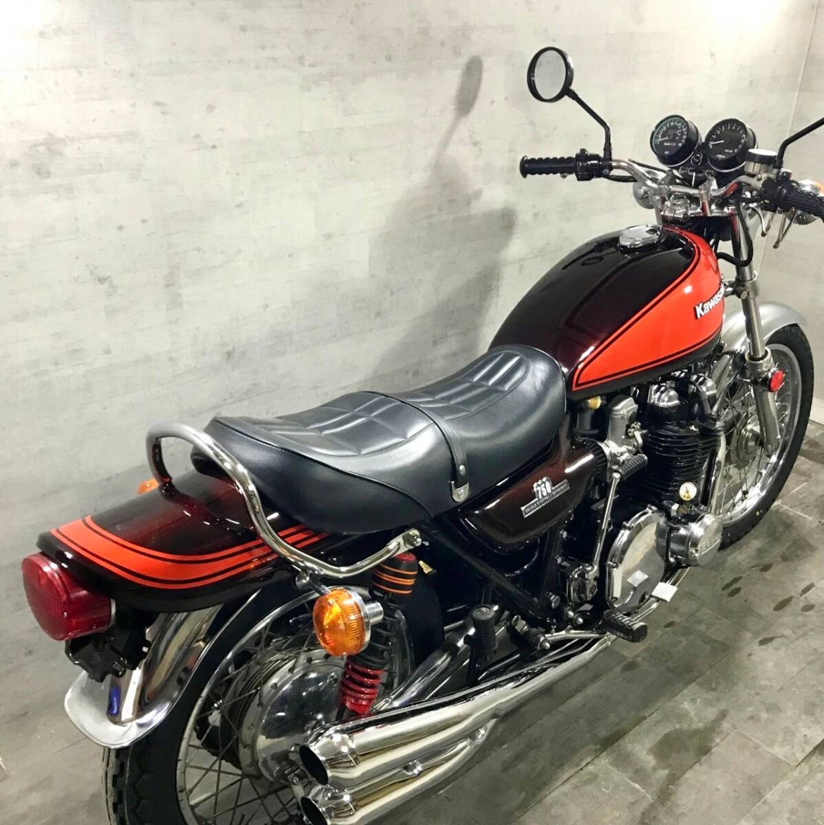 初期型！Z2 4000番台 マッチング 正規打刻 国内新規 検/Z2Z1Z750RSマッハKZ1000MK2H2H1Z1R750SSゼファー750Z1000R1KZ900Z750FX W1Z550FXの画像6