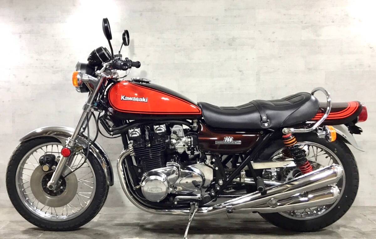 初期型！Z2 4000番台 マッチング 正規打刻 国内新規 検/Z2Z1Z750RSマッハKZ1000MK2H2H1Z1R750SSゼファー750Z1000R1KZ900Z750FX W1Z550FXの画像2