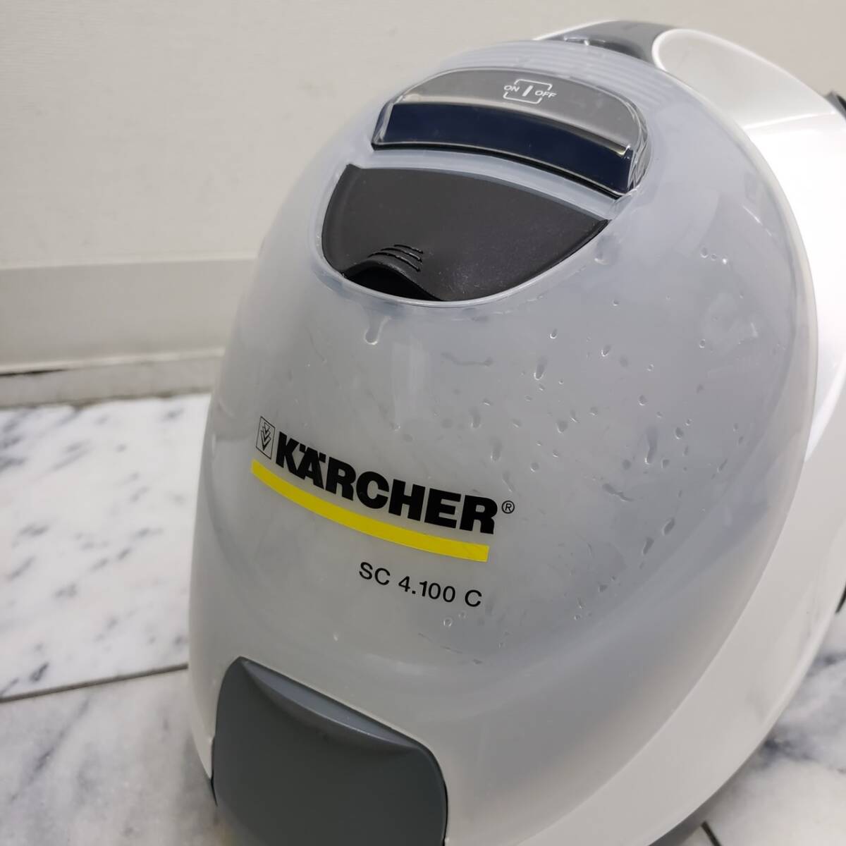 送料1380円～ 動作確認済み KARCHER ケルヒャー 家庭用スチームクリーナー SC 4.100 C SN.026156_画像4