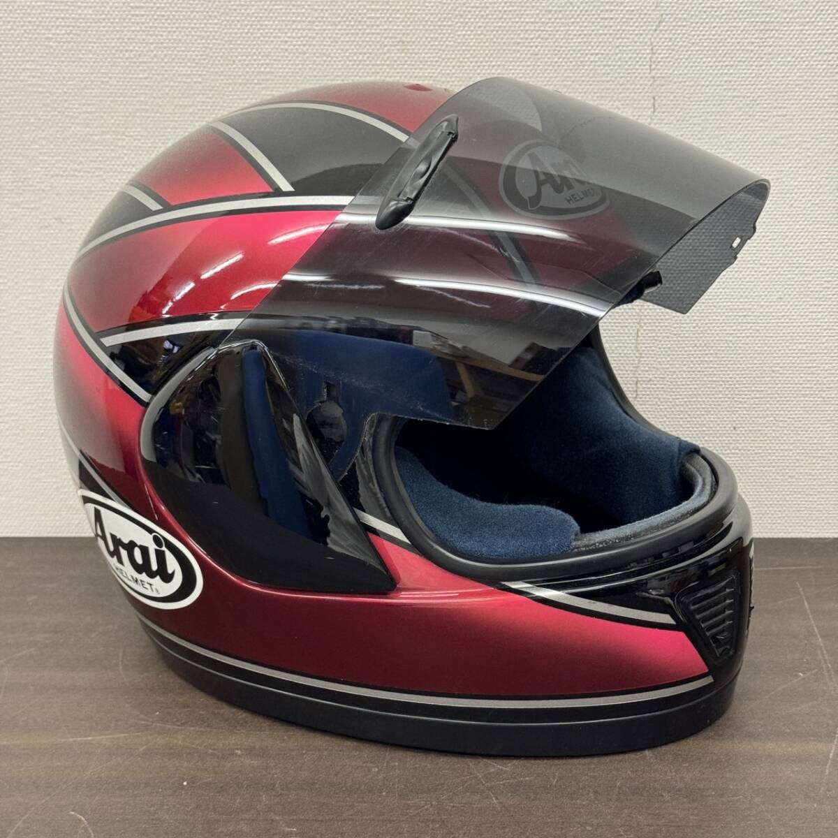 送料950円～ 現状品 Arai アライ OMNI-SI フルフェイス ヘルメット 59・60cmの画像3