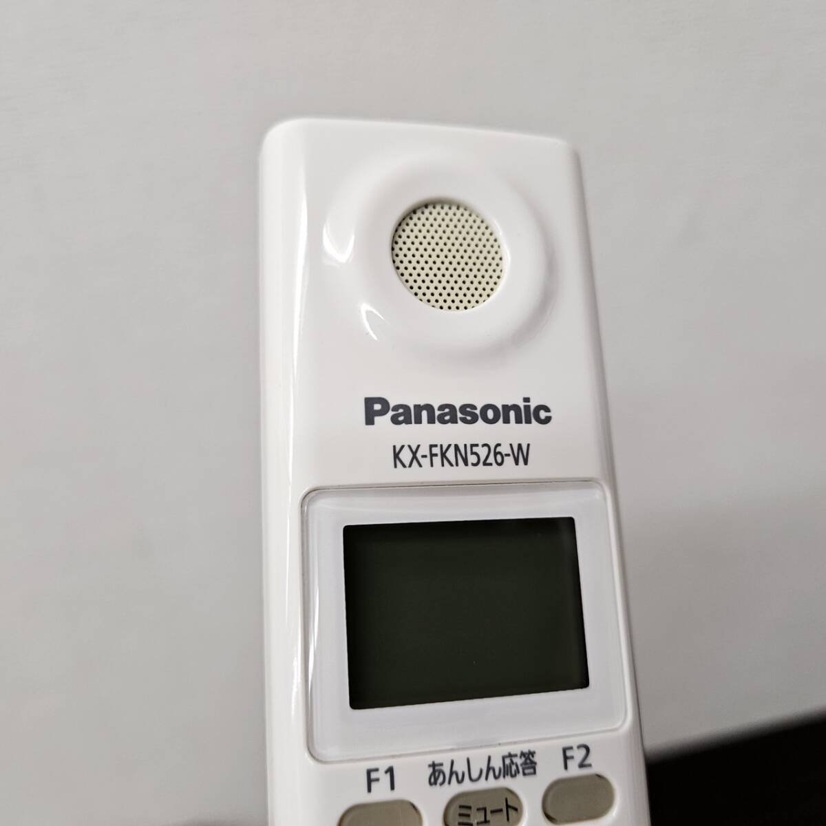 送料650円～ ジャンク 動作未確認 Panasonic KX-FKN526-W パナソニック 子機の画像2