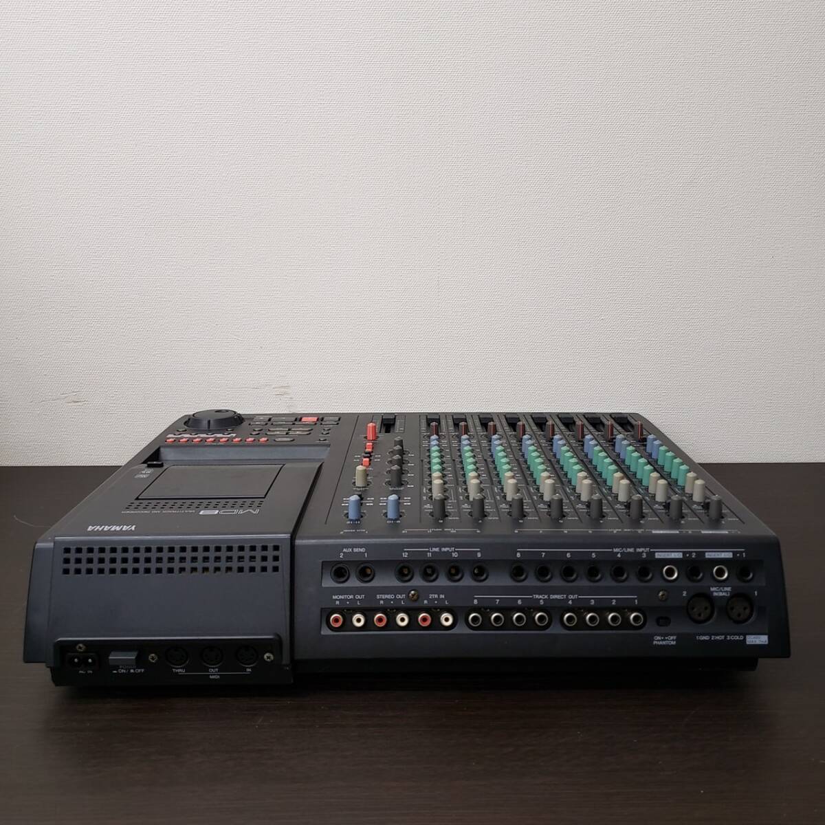 送料1100円～ 通電確認済み YAMAHA MULTITRCK MD RECORDER MD8 ヤマハ マルチトラックレコーダー SN.0M02169の画像3